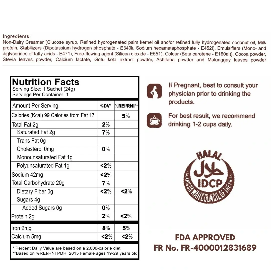 Mother Nurture Malunggay Choco – Retail Pack - Image 2